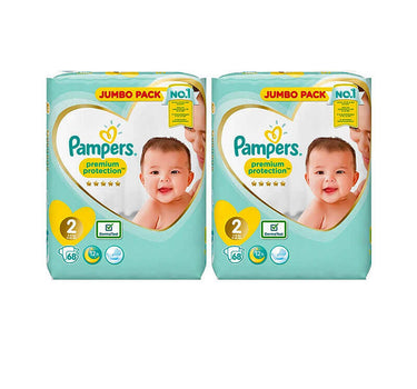 Pampers PC S2 2x68 Jumbo Pack