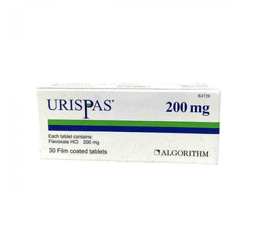 Urispas 200Mg as bladder relaxant