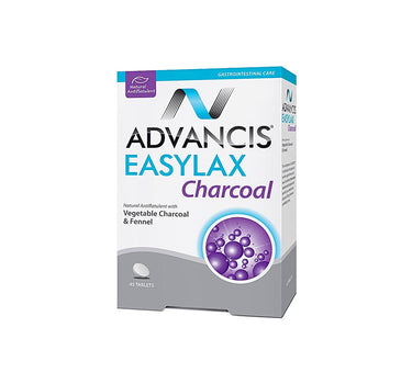 Advancis Easylax Charcoal Tabs 45'S