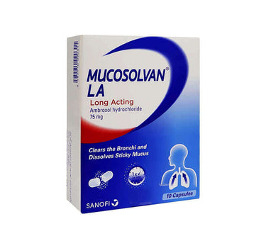 Mucosolvan LA 75 mg Caps 10'S for cough