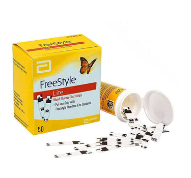 Freestyle Lite Test Strips 50'S 7109170 sugar blood test strips