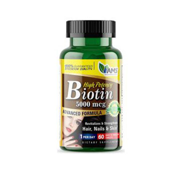 Ams Biotin 5000Mcg Tabs 60