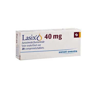 Lasix 40 mg 20 Tabs As Diuretic