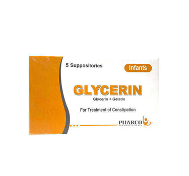 Glycerin Infants Suppositories 5 Pcs For Constipation