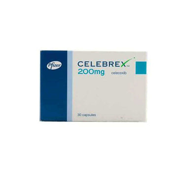 Celebrex 200 mg 30 Caps Analgesic