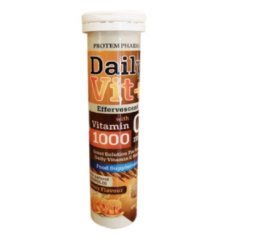 Daily Vit+ Effervescent Vit C 1000 MG + Propolis 20 PCS