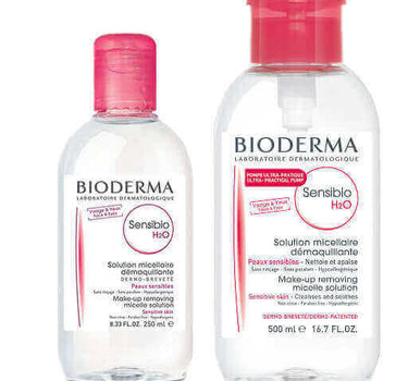 Bioderma Sensibio H2O 500ml Pump + Sensibio 250ml Free Offer