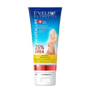 Eveline Revitalum 8In1 For Cracked Heels 25 % Urea 75 Ml for Moisturizing Cracked Heels