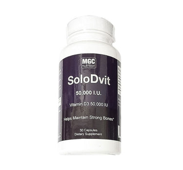 MGC Nutrition SoloDvit 50,000 IU Caps 30'S