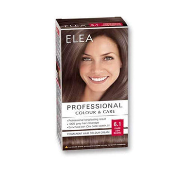Elea Hair Color Cream 6/1 Dark Ash Blond 123 ml