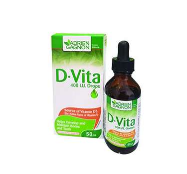 Adrien Gagnon D.Vita 400 I.U. Drops 50ml