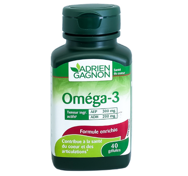 Adrien Gagnon Omega 3 Softgels 40'S