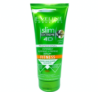 Eveline Slim 4D Slimming Firming Serum Fitness 250Ml as fat burner and firming skin
