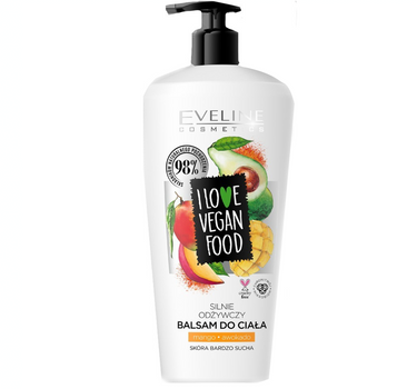 Eveline I LOVE VEGAN FOOD Moisturizing Body Balm mango & avocado 350 ml