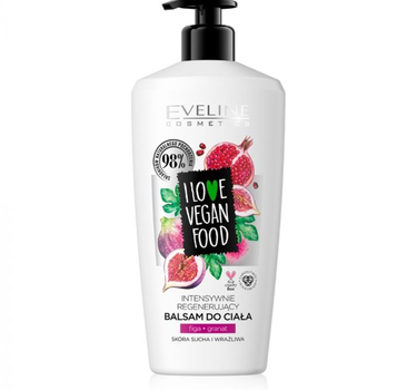Eveline I LOVE VEGAN FOOD Regenerating Body Balm figa & granat 350 ml