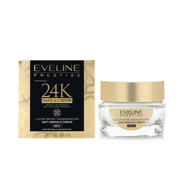 Eveline Prestige 24K Snail and Caviar Night Cream 50 ml
