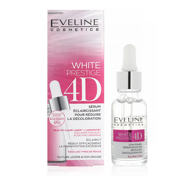 Eveline White Prestige 4D Lightening Serum Booster 18 ml