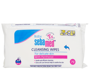 Sebamed Baby Wet Wipes 72 pcs