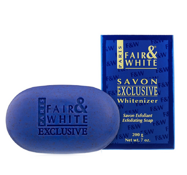 Fair & White Savon Whit Exfoliating Soap Blue 200 g
