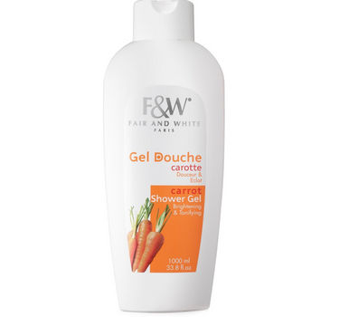 Fair & White Carrot Shower Gel 1000 mL