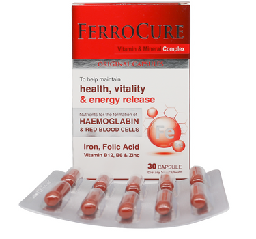 Ferro Cure Caps 30'S for anemia