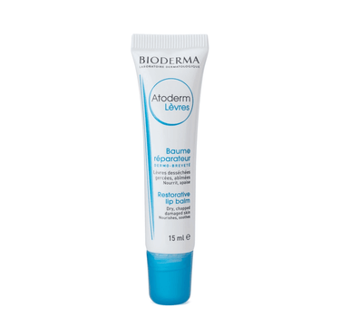 Bioderma Atoderm Lip Balm 15 mL repairs damaged lips
