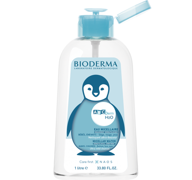 Bioderma ABC Derm H2O Micellar Solution 1 Litre Make up removal