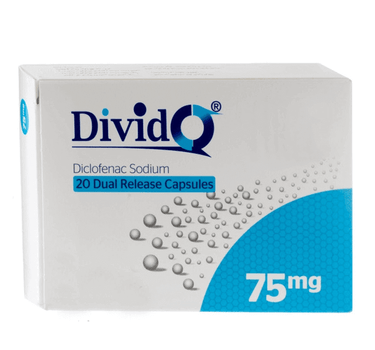 Divido D.Release 75Mg as analgesic