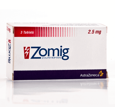Zomig 2.5Mg 3 Tablets for Migraine