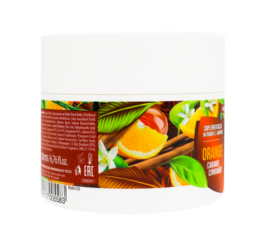 SWEET SECRET Orange Regenerating Body Cream 200 mL delays the aging process