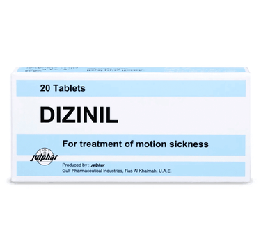 Dizinil 20 Tablets for vomiting and nausea