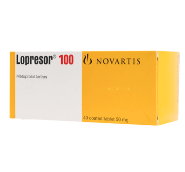 Lopresor 100 Mg for high blood pressure