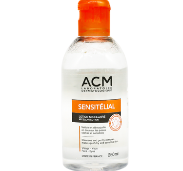 ACM Sensitelial Micellar Lotion Face & Eyes 250 mL to clean the skin