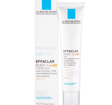 LA Roche Posay Effaclar Duo+ with SPF 30 Gel Cream 40 ml