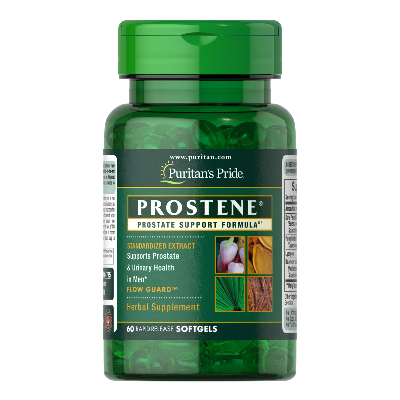 P.Pride Prostene Soft Gels 60 'S for prostate support formula ...
