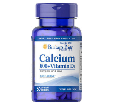 P.Pride Calcium 600+ Vit D Tabs 60's
