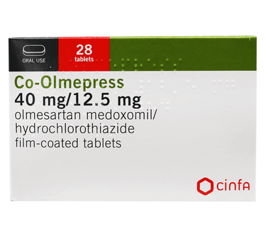 Co-Olmepress 40 mg/12.5 mg Tabs 28'S for hypertension