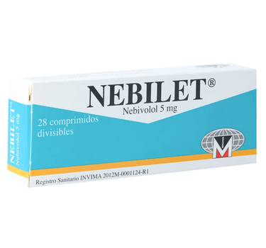 Nebilet 5 mg Caps 28'S