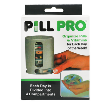 Pill Pro Organize Pills & Vitamins for each day of the week