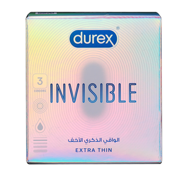 ديوركس واقي ذكري انفزبل اكسترا ثين 3 قطعة