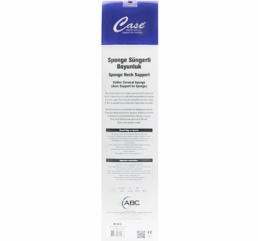 Case Sponge Neck Support  M