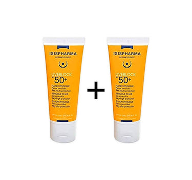 Isis Uveblock SPF 50+ Invisible Fluid Offer 1+1