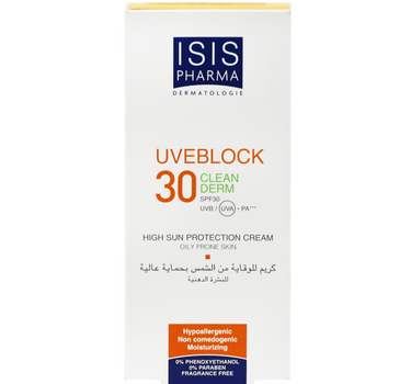 Isis Uveblock 30 Clean Derm Cream 40 mL Isisuv30