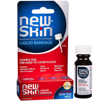 New Skin Liquid Bandage With Brush 10 mL