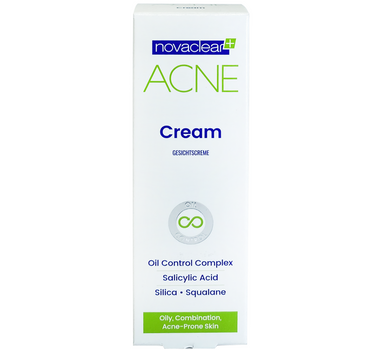 NOVACLEAR ACNE CREAM 40ML as oily skin moisturizer