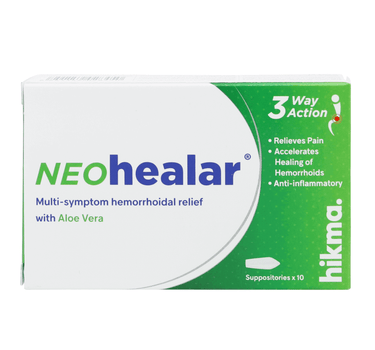 Neo Healar Supp 10'S for hemorrhoids
