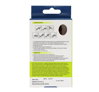 Devon Ideal Salon Nails In Seconds 12 Sizes 24 Nails 3007