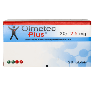 Olmetec Plus Tabs 20/12.5 mg 28' S for high blood pressure