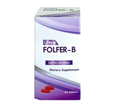 Mega Pharma Ultra Folfer-B Tablets 60'S