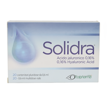 Solidra 20 Multidose Eye Vials 20'S Tear substitute
